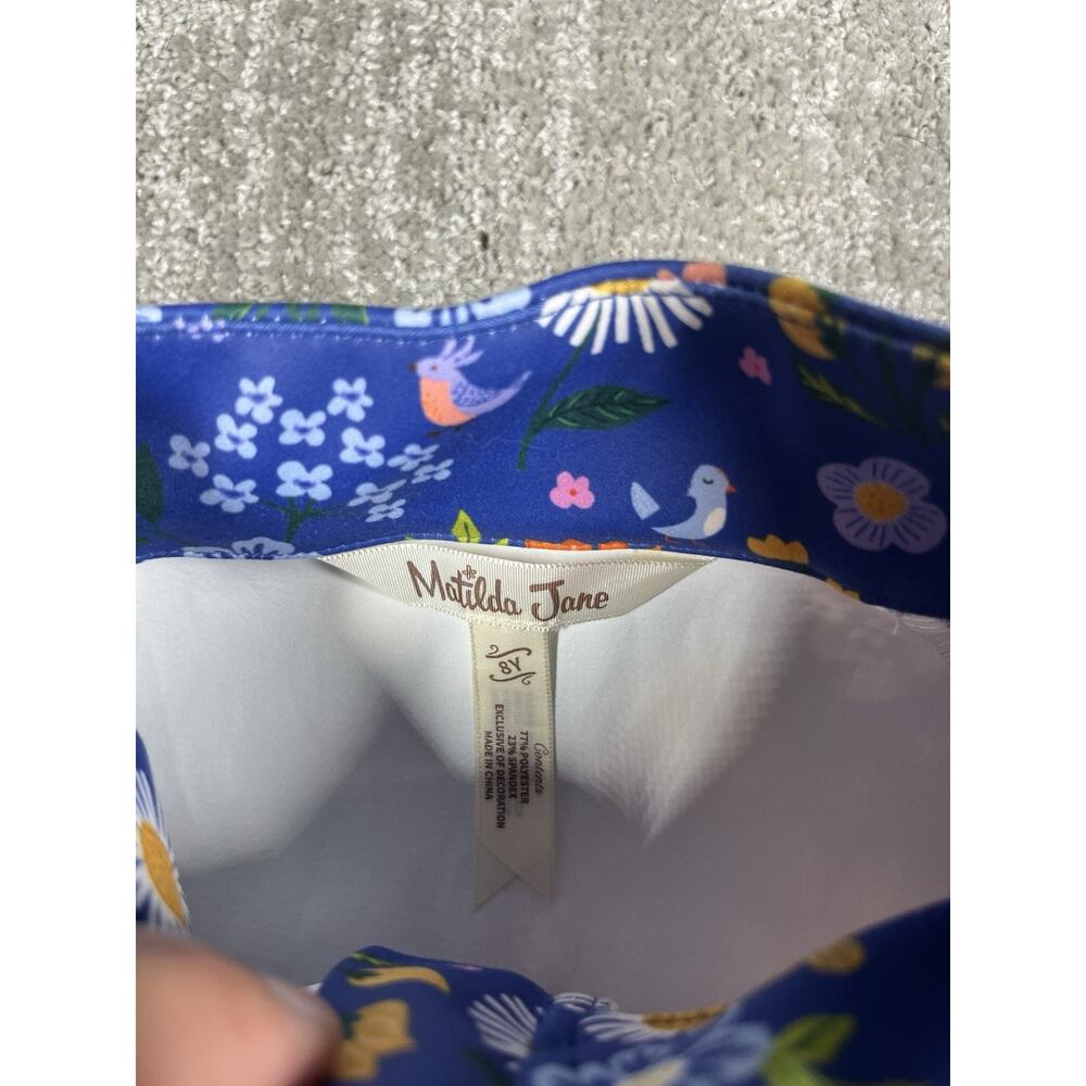 Matilda Jane Long Sleeve Girls Swim Top Shirt Size 8 - Picture 5 of 5